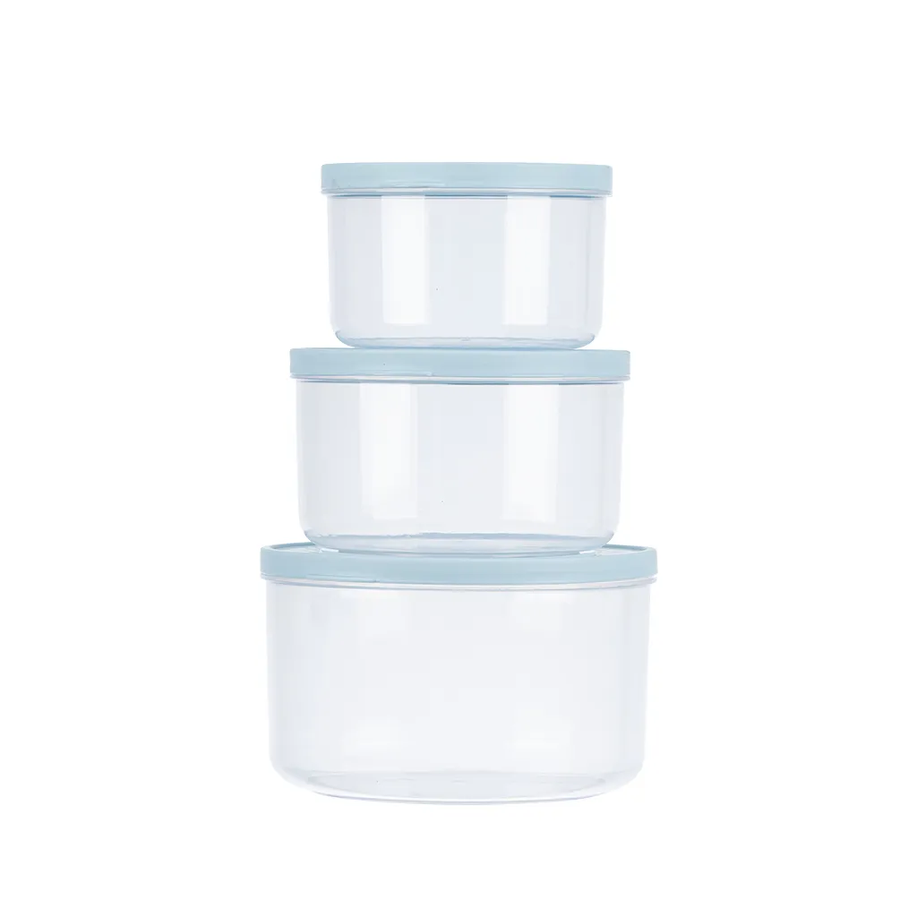 Bộ Hộp Thực Phẩm Tròn Hokori - Nhựa Việt Nhật Miền Bắc