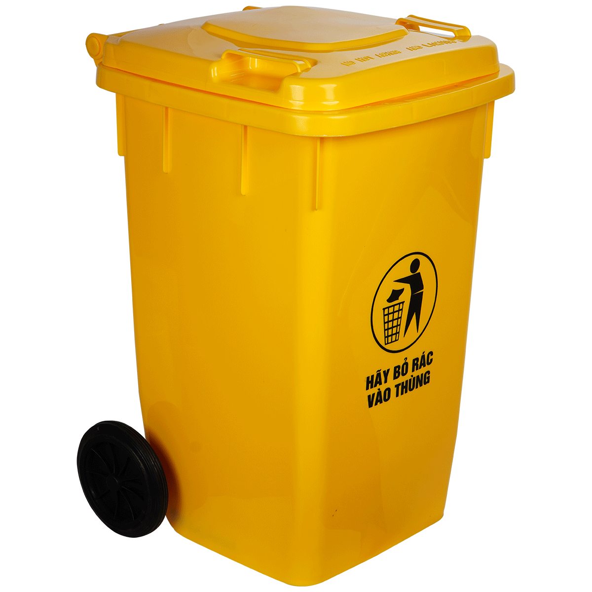 Thùng Rác Có Bánh Xe 100L - Nhựa Việt Nhật Miền Bắc