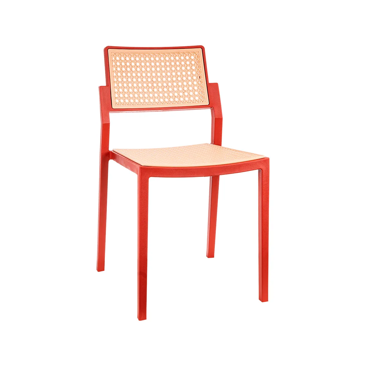 Ghế Tựa Mây 2 Màu Hokori - Nhựa Việt Nhật Miền Bắc