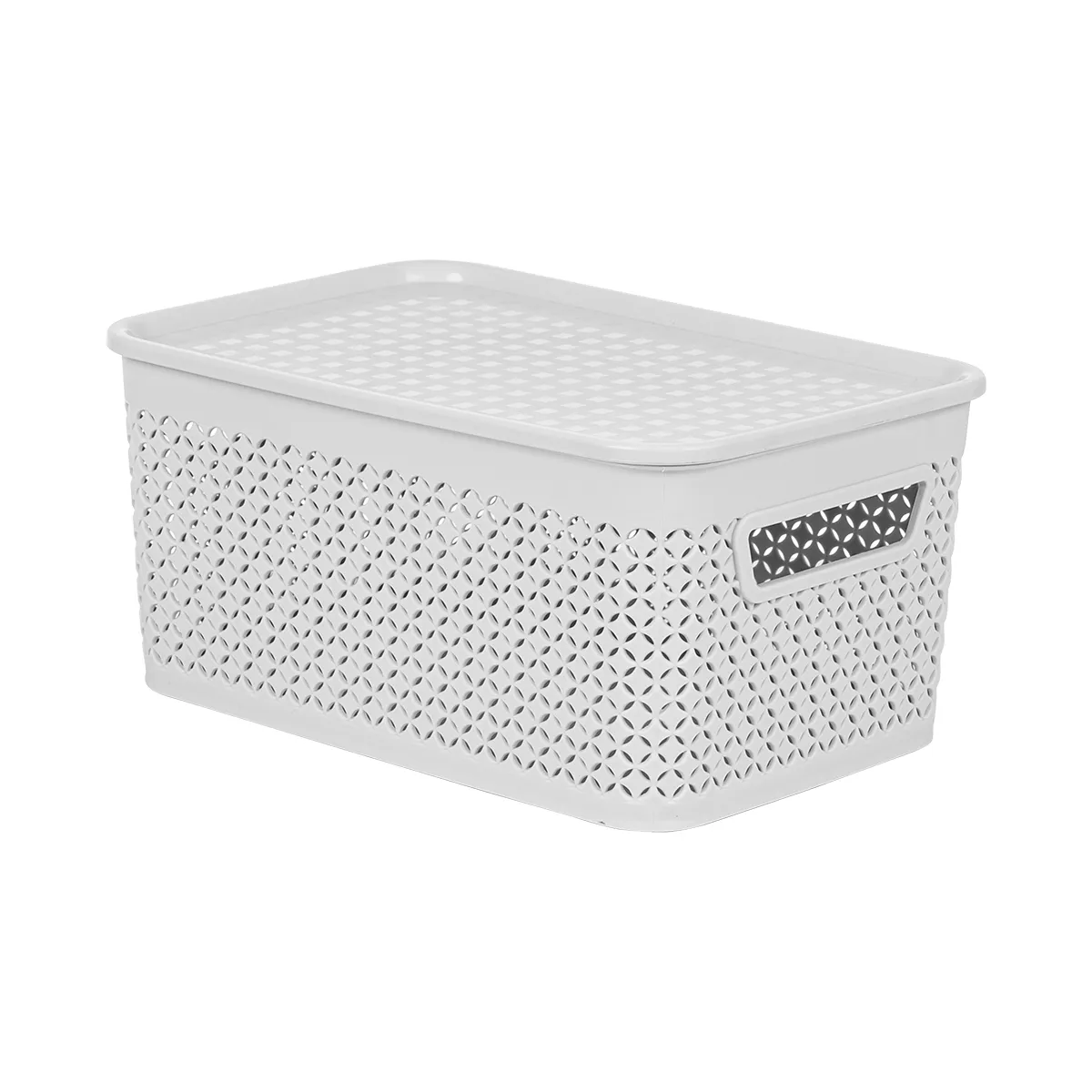Rổ Nắp Chữ Nhật Bé - Nhựa Việt Nhật Miền Bắc