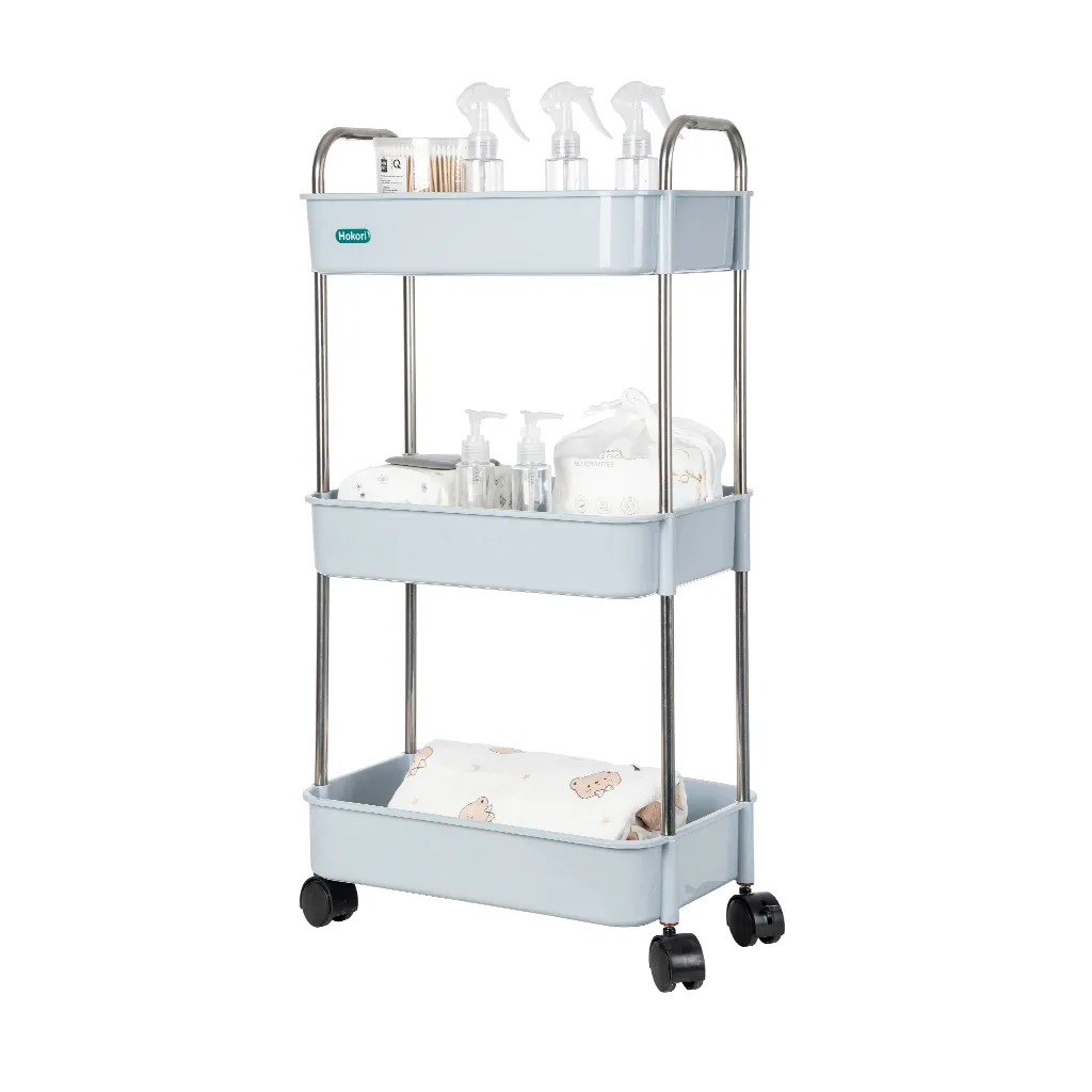 Kệ Chữ Nhật Inox 3T Hokori - Nhựa Việt Nhật Miền Bắc