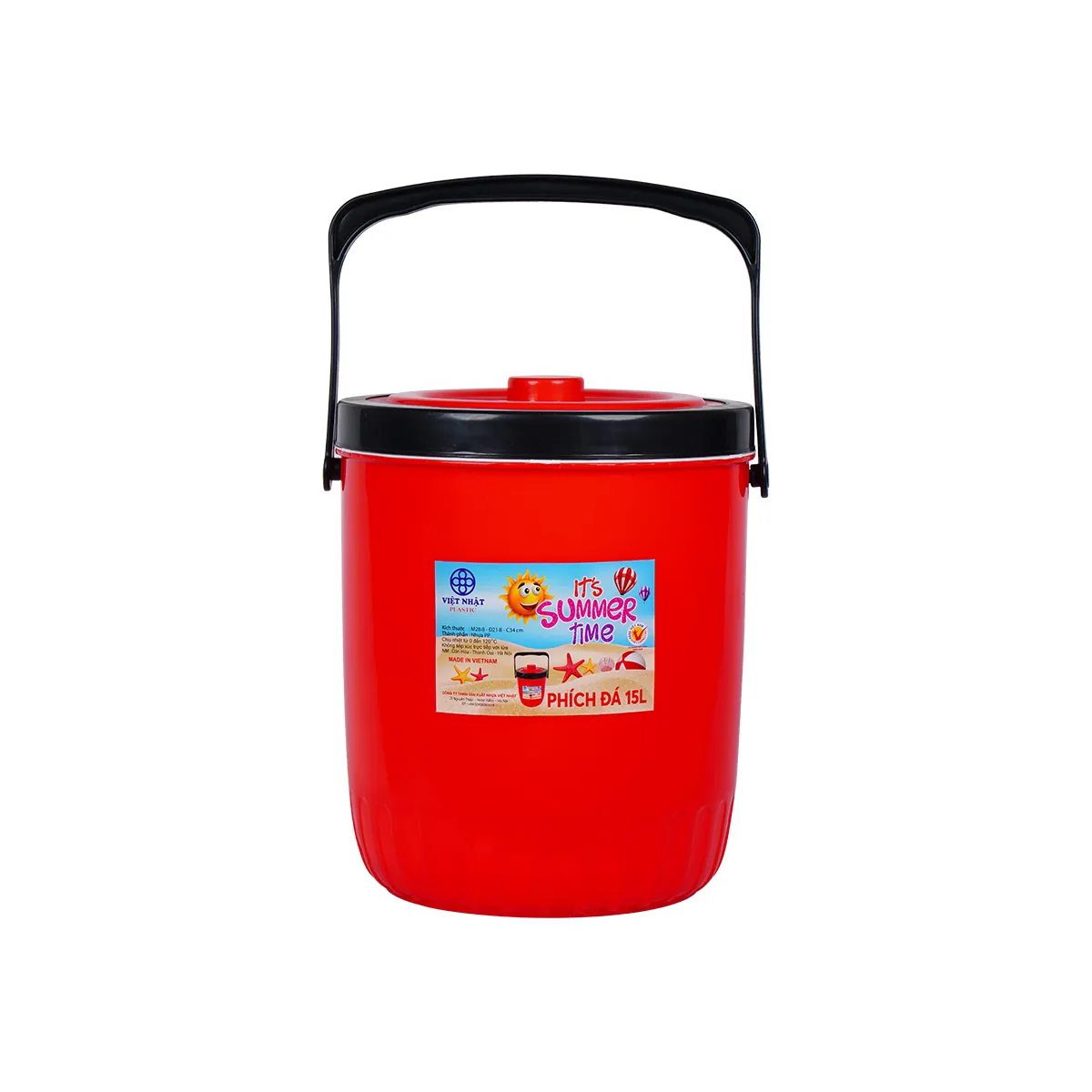 Phích Tròn 15L - Nhựa Việt Nhật Miền Bắc