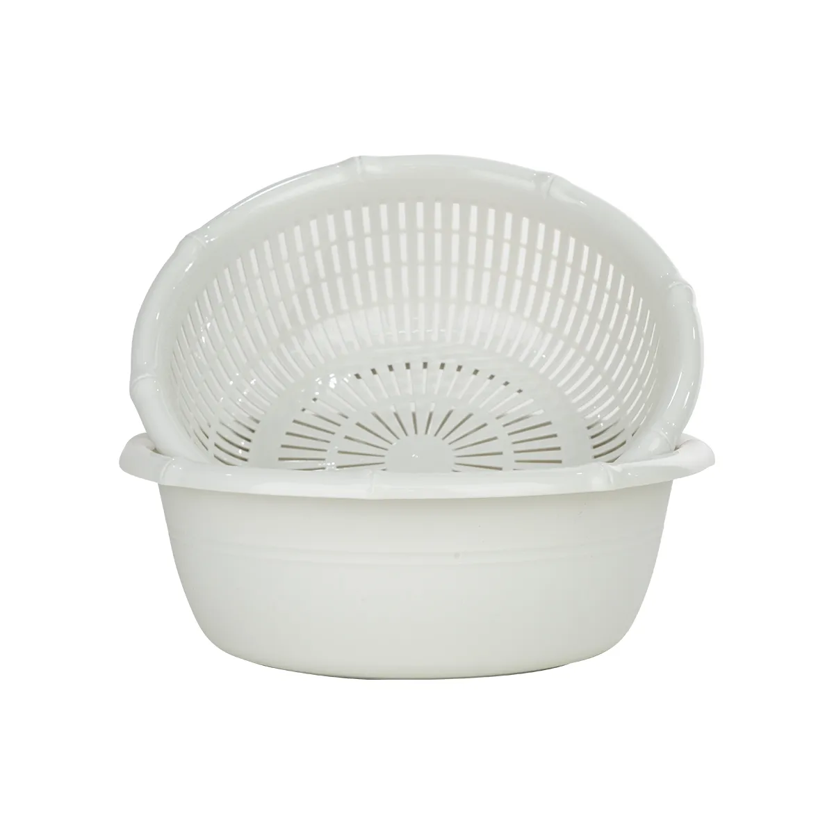 Bộ Chậu, Rổ Đốt Trúc 3T8 Hokori - Nhựa Việt Nhật Miền Bắc
