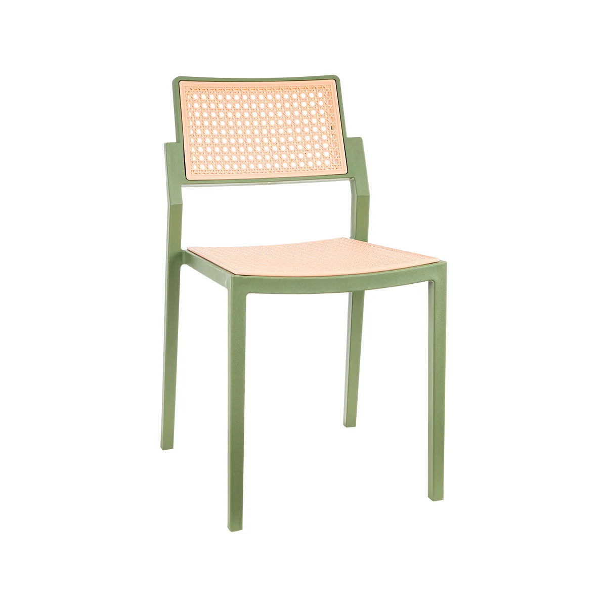 Ghế Tựa Mây 2 Màu Hokori - Nhựa Việt Nhật Miền Bắc