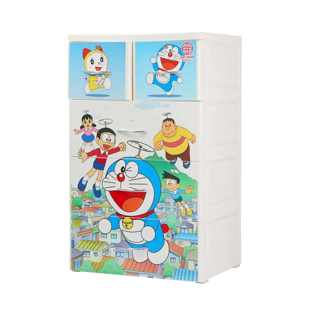 Tủ Lucky 4T - Doraemon - Nhựa Việt Nhật Miền Bắc