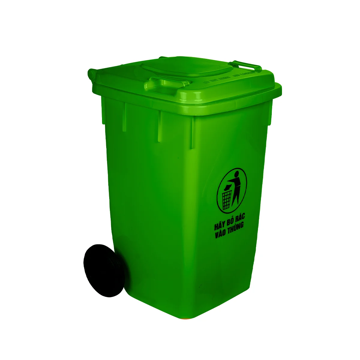 Thùng Rác Có Bánh Xe 120L - Nhựa Việt Nhật Miền Bắc