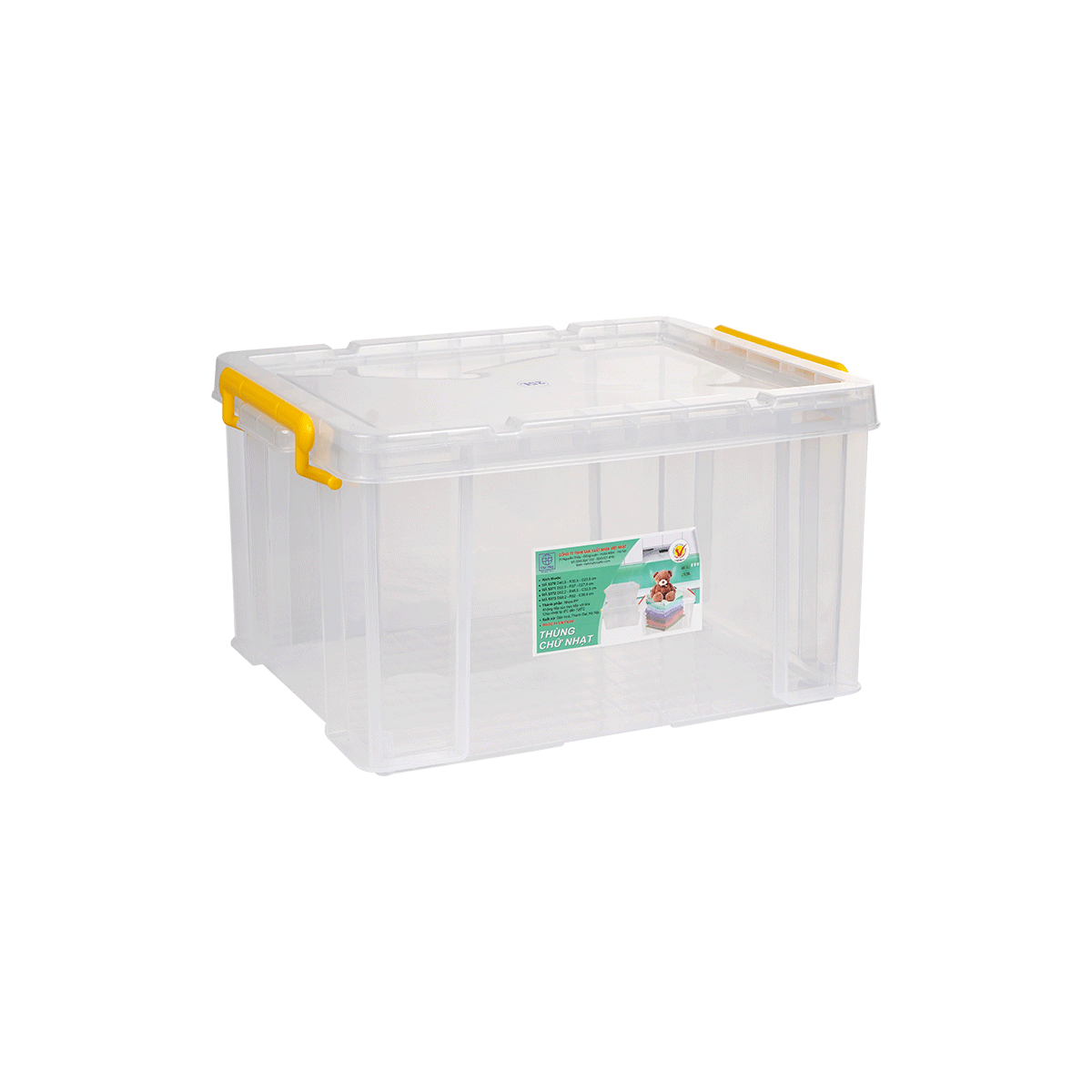 Thùng Chữ Nhật Bé 5370 - Nhựa Việt Nhật Miền Bắc
