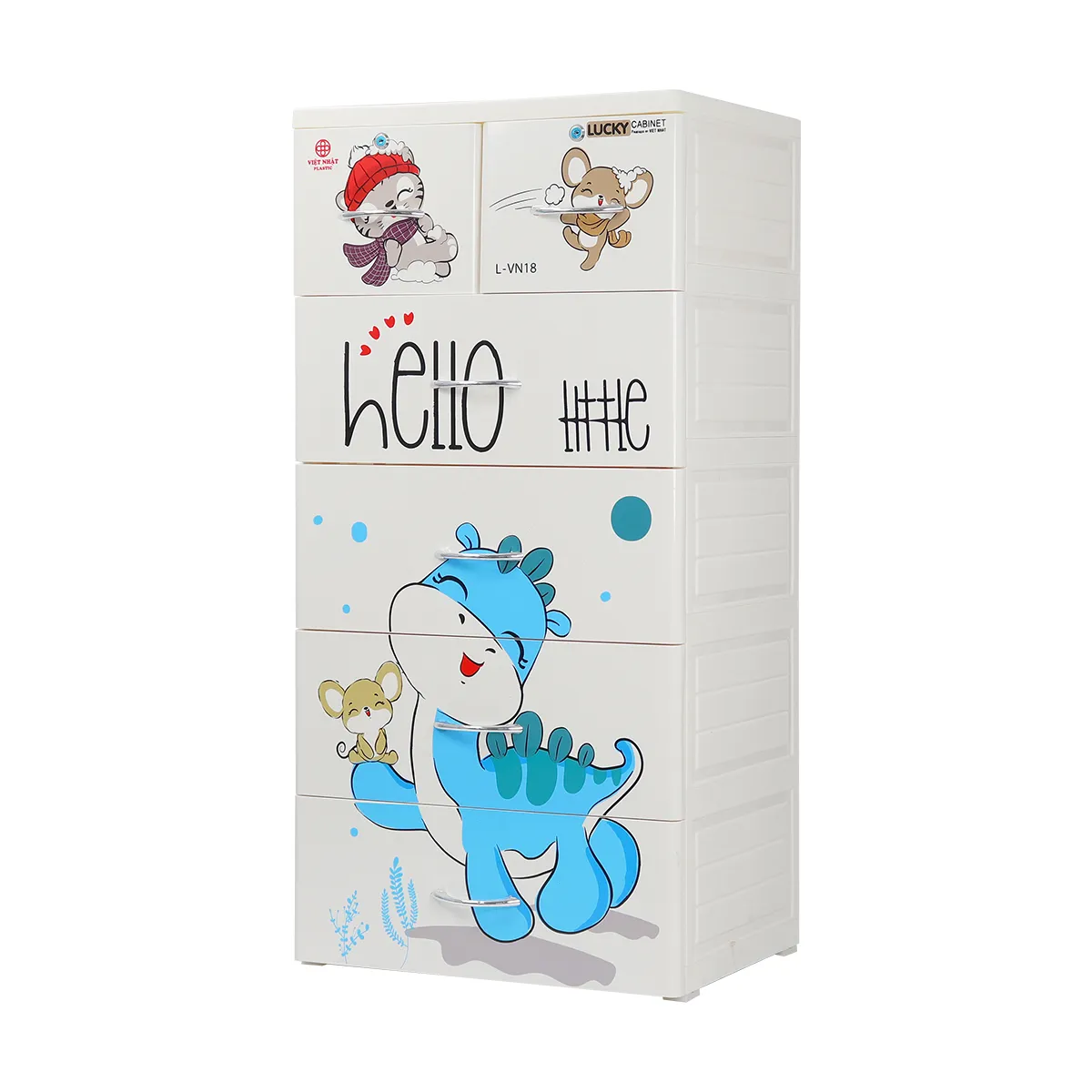 Tủ Lucky 5T - Khủng Long - Nhựa Việt Nhật Miền Bắc