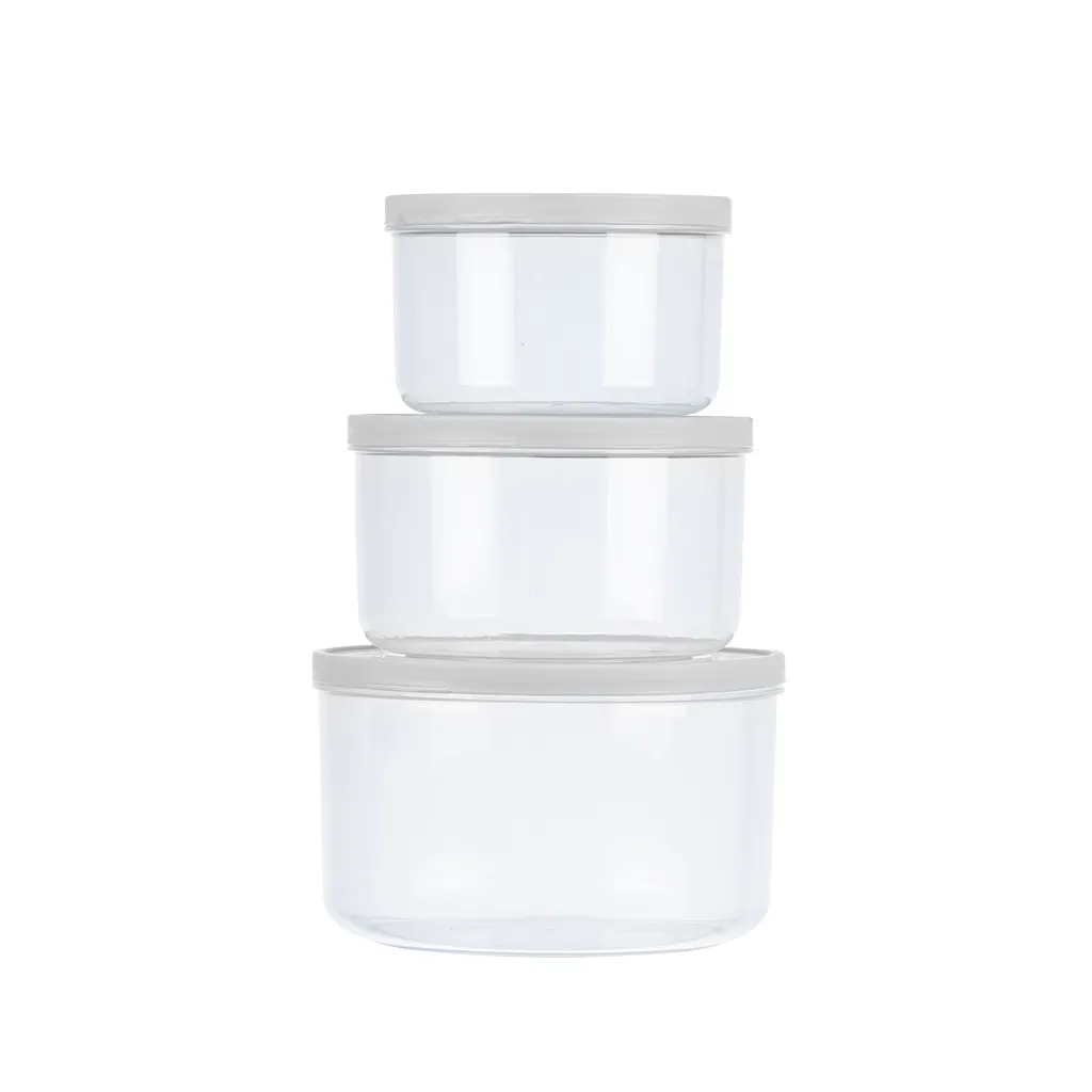 Bộ Hộp Thực Phẩm Tròn Hokori - Nhựa Việt Nhật Miền Bắc