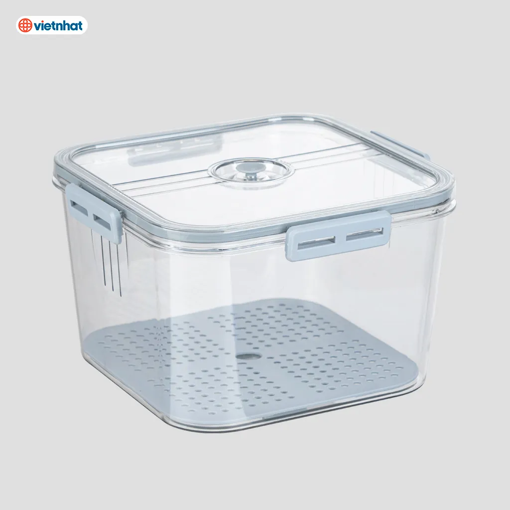 Hộp Thực Phẩm Vuông Đại Hokori - Nhựa Việt Nhật Miền Bắc