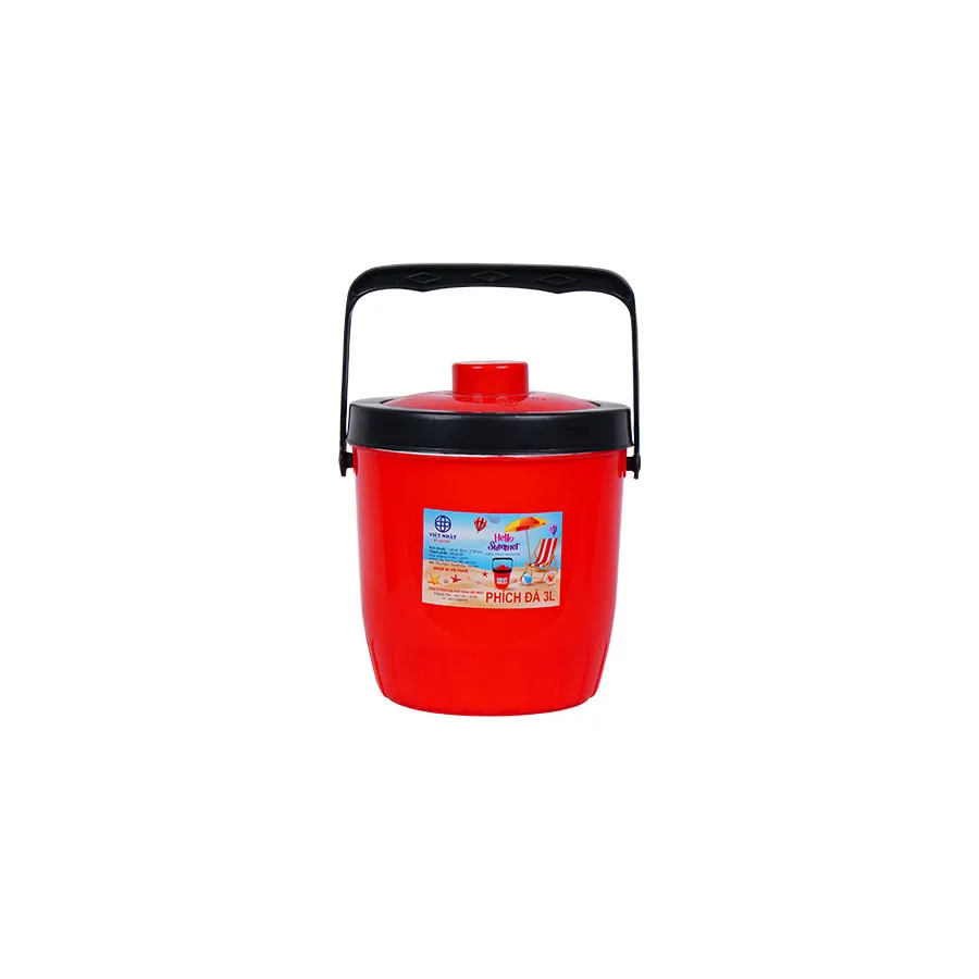 Phích Tròn 3L - Nhựa Việt Nhật Miền Bắc
