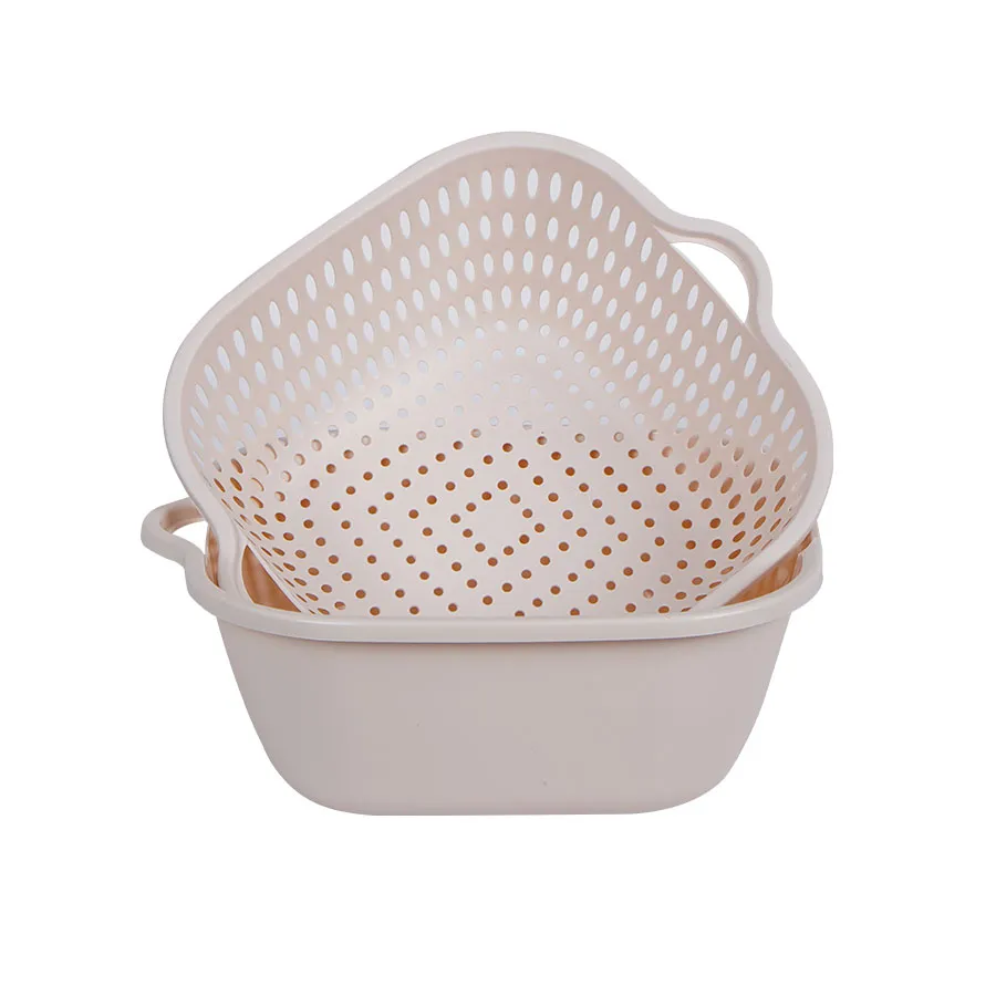 Rổ 2 Lớp Vuông To - Nhựa Việt Nhật Miền Bắc