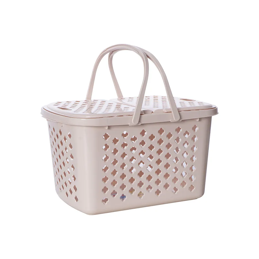 Giỏ Nắp Hoa Thị Bé - Nhựa Việt Nhật Miền Bắc