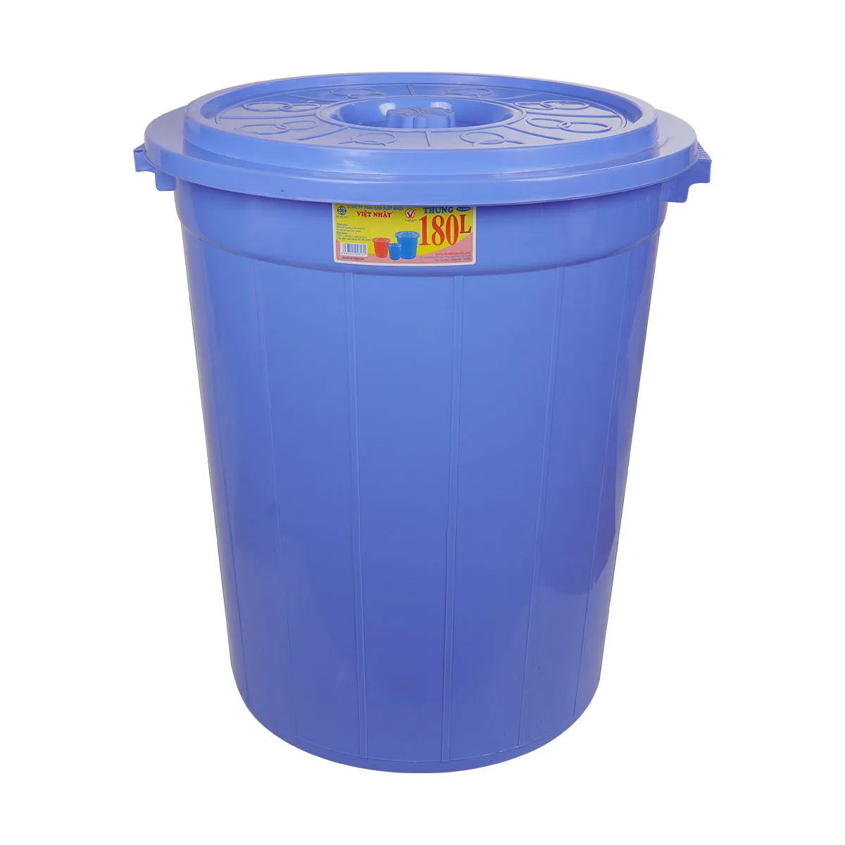 Thùng 180L Có Nắp - Nhựa Việt Nhật Miền Bắc