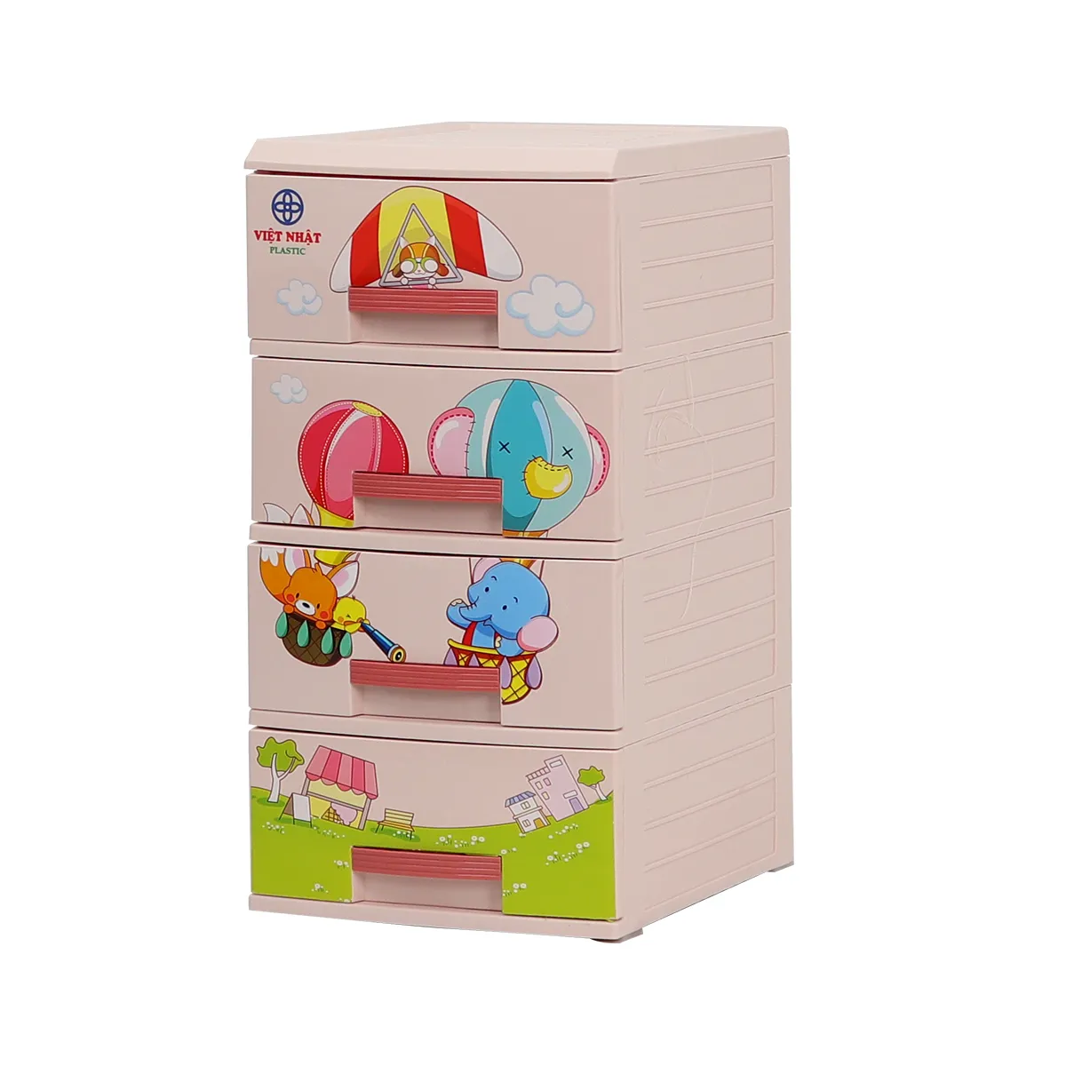 Tủ Kitty 4T - Nhựa Việt Nhật Miền Bắc