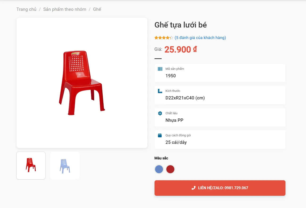 Ghế Tựa Lưới Bé - Giải Pháp Thông Minh