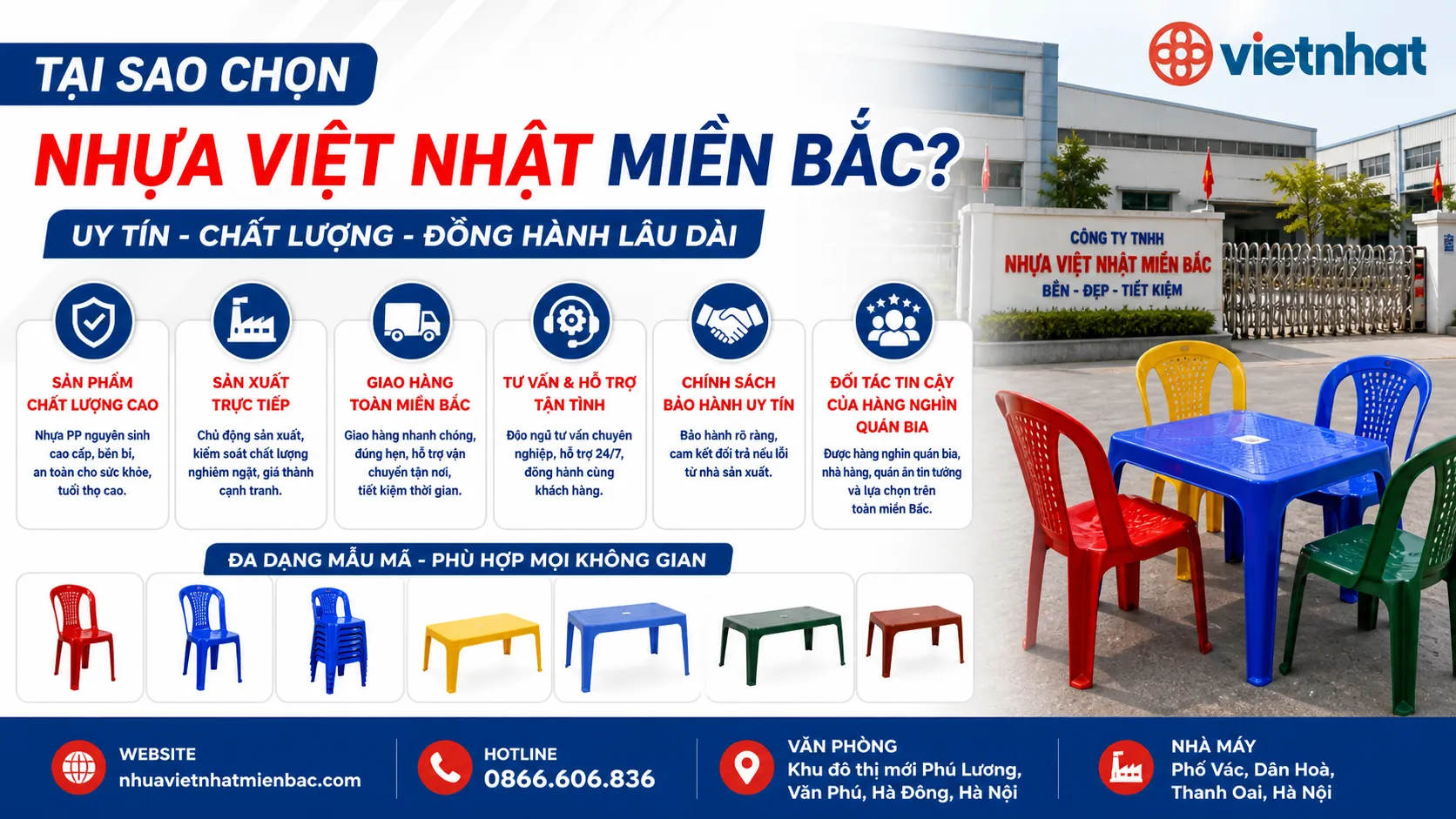 Tại Sao Chọn Nhựa Việt Nhật Miền Bắc