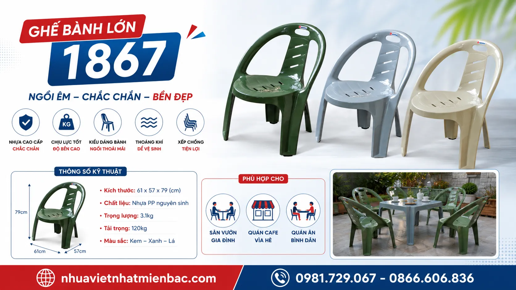 Mô Tả Ghế Bành Lớn (Có Mã Số 1867)