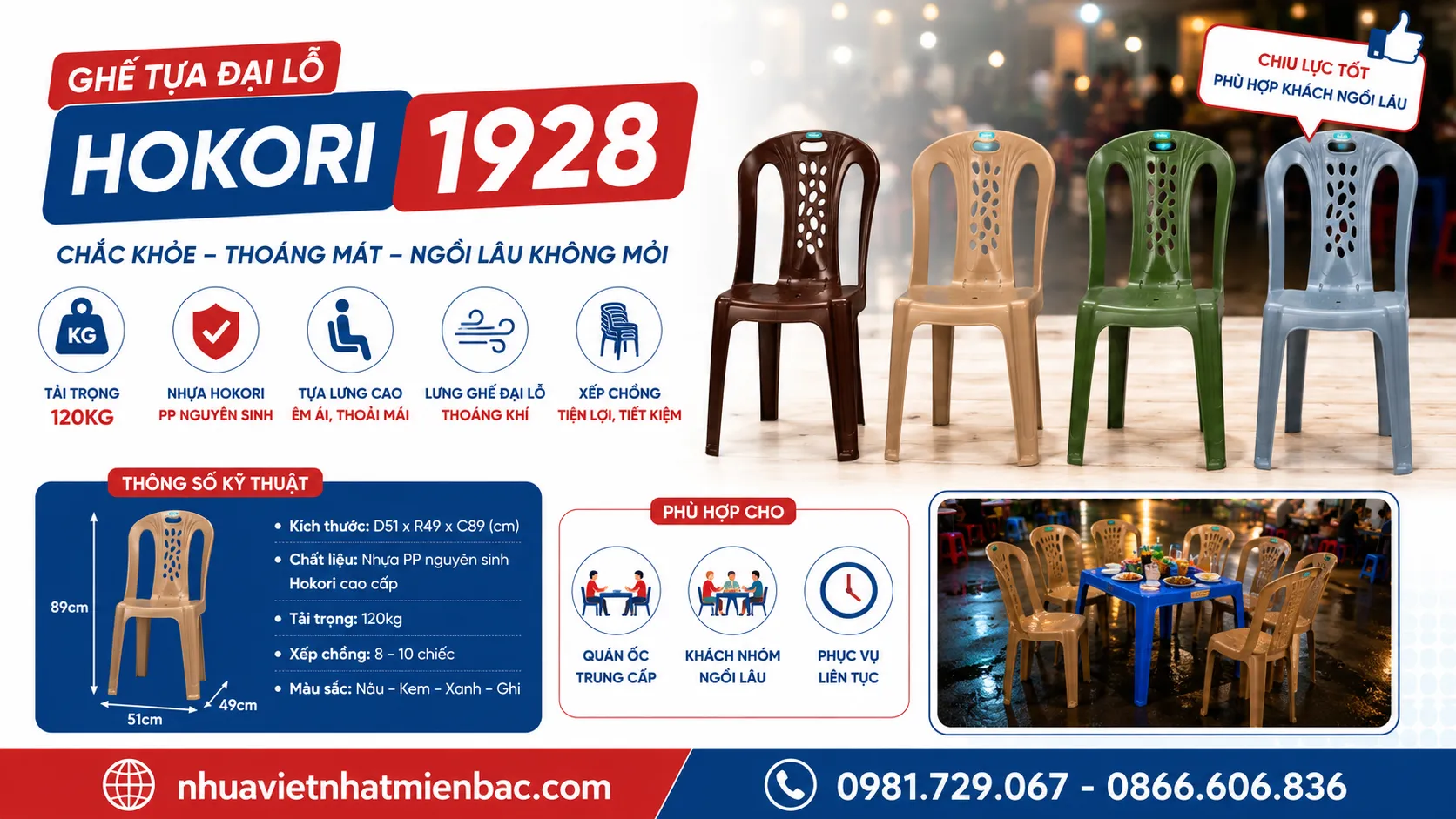 Mô Tả Ghế Tựa Đại Lỗ Hokori (Có Mã Số 1928)