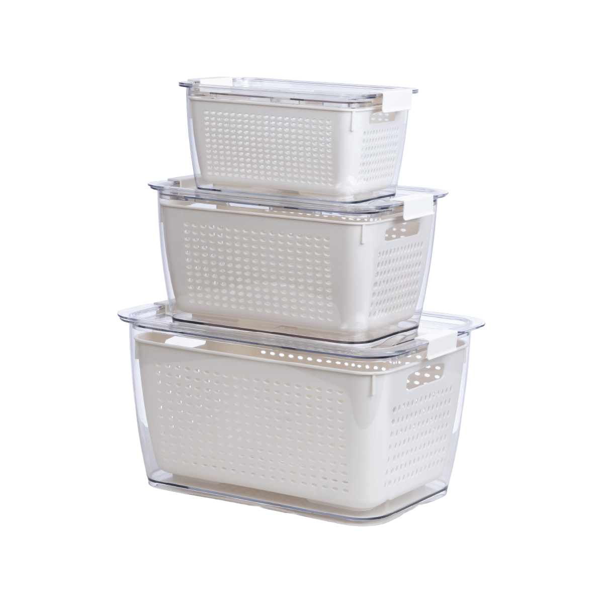 Hộp Đựng Thực Phẩm Bộ 3 Hokori 6588 + 6589 + 6605 - Nhựa Việt Nhật Miền Bắc Miền Bắc