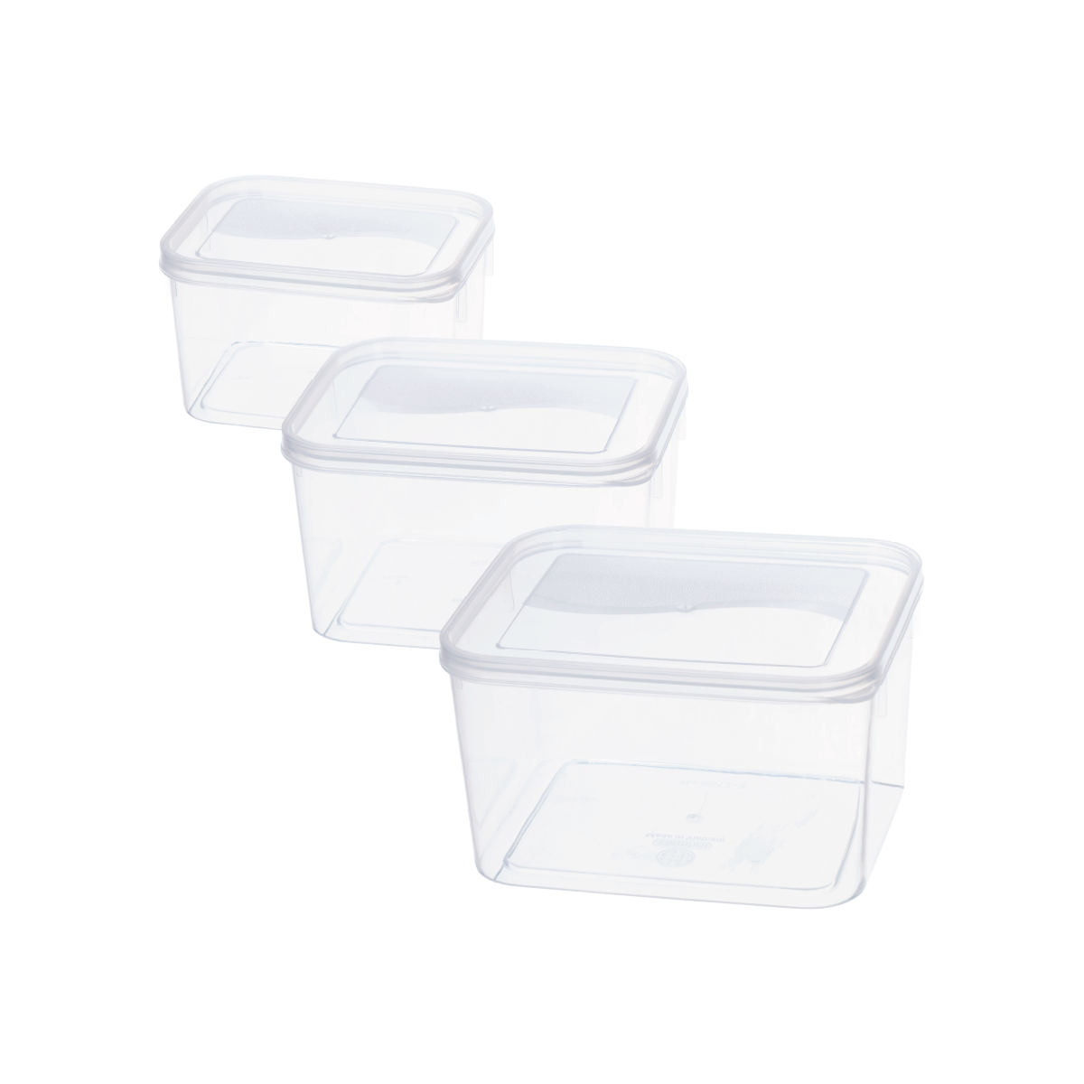 Hộp Lạnh Chữ Nhật Cao Bộ 3 - 6512 (1,2,3) - Nhựa Việt Nhật Miền Bắc Miền Bắc